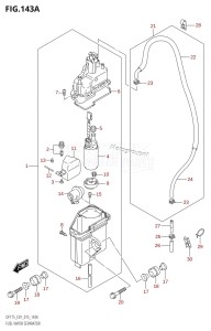 DF175TG From 17502F-510001 (E01 E40)  2015 drawing FUEL VAPOR SEPARATOR (DF150T:E01)