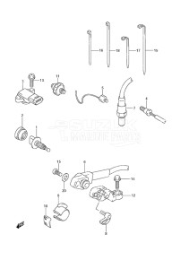 Outboard DF 140A drawing Sensor