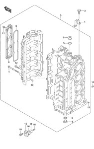 DF 140A drawing Cylinder Block