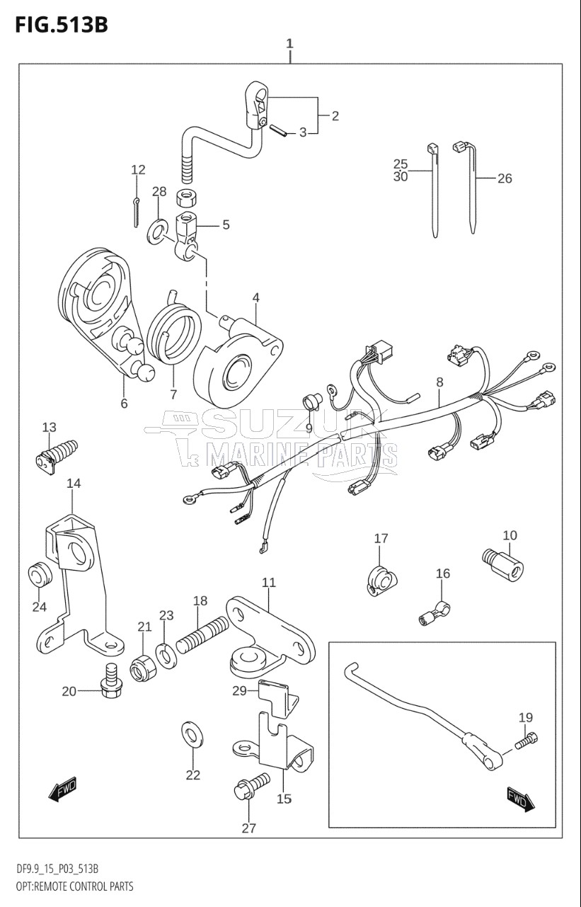 OPT:REMOTE CONTROL PARTS (K5,K6,K7,K8,K9,K10,011)