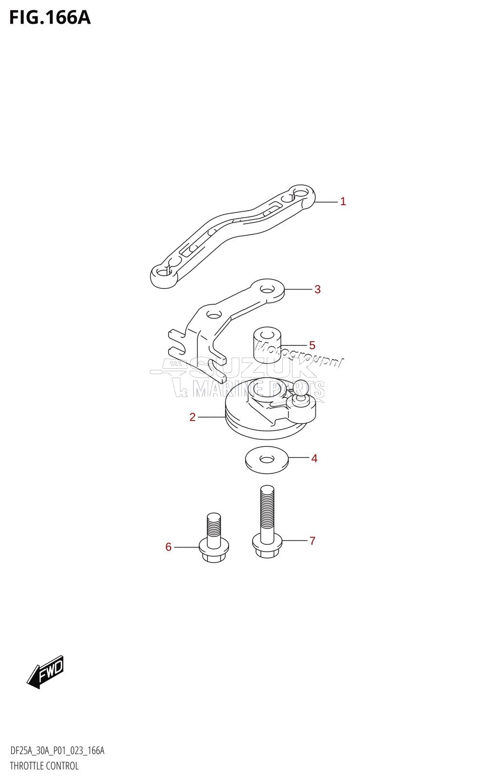 THROTTLE CONTROL (DF25A,DF25ATH,DF30A,DF30ATH,DF30AQ)