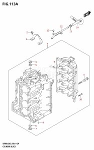 DF70A From 07003F-910001 (E03)  2019 drawing CYLINDER BLOCK