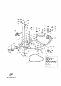 FL115BETX drawing BOTTOM-COVER-1