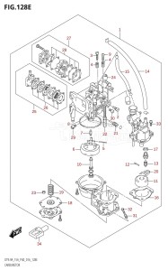 DT15A From 01504-610001 (P36 P40 P81)  2016 drawing CARBURETOR (DT9.9AK:P36)