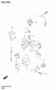 DF60A From 06002F-610001 (E03)  2016 drawing SENSOR (DF60A:E03)