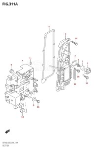 DF115A From 11503F-410001 (E03)  2014 drawing RECTIFIER