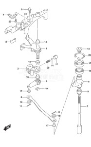 Outboard DF 225 drawing Clutch Shaft