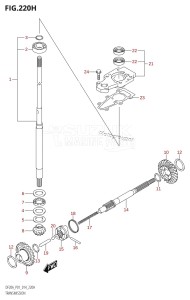 DF20A From 02002F-410001 (P01)  2014 drawing TRANSMISSION (DF20A:P40)