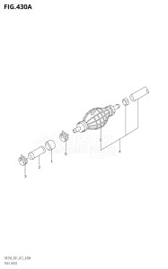 25003Z-210001 (2012) 250hp E01 E40-Gen. Export 1 - Costa Rica (DF250Z) DF250Z drawing FUEL HOSE