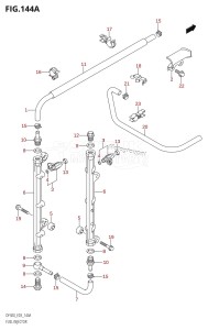 DF300 From 30002F-010001 (E03)  2010 drawing FUEL INJECTOR