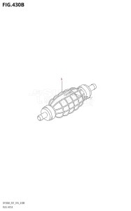 DF300A From 30002P-610001 (E01 E40)  2016 drawing FUEL HOSE (DF300A:E40)