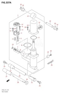 05003F-110001 (2011) 50hp E01-Gen. Export 1 (DF50AT  DF50ATH) DF50A drawing TRIM CYLINDER