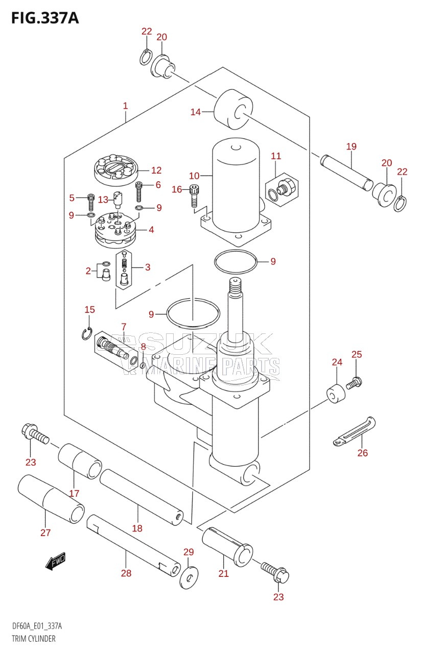 TRIM CYLINDER