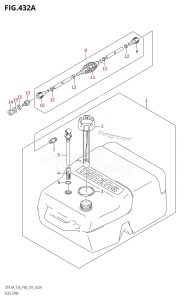 DT15A From 01503K-510001 (P36)  2015 drawing FUEL TANK (DT9.9A:P40)