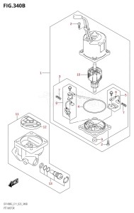 DF140BZG From 14004Z-140001 (E11 E40)  2021 drawing PTT MOTOR (DF140BG,DF140BZG)