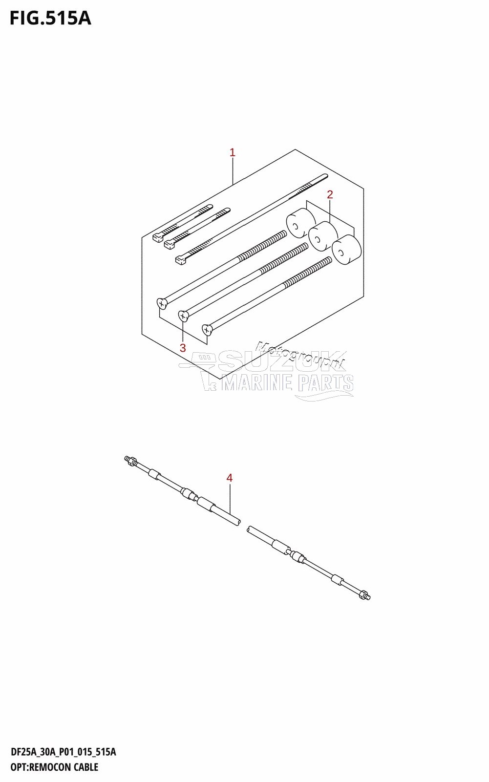 OPT:REMOCON CABLE (DF25AR:P01)