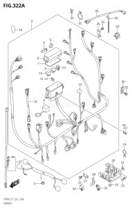 08002F-140001 (2021) 80hp E01 E40-Gen. Export 1 - Costa Rica (DF80AT) DF80A drawing HARNESS ((DF70A,DF70ATH,DF80A,DF90A,DF90ATH):020)