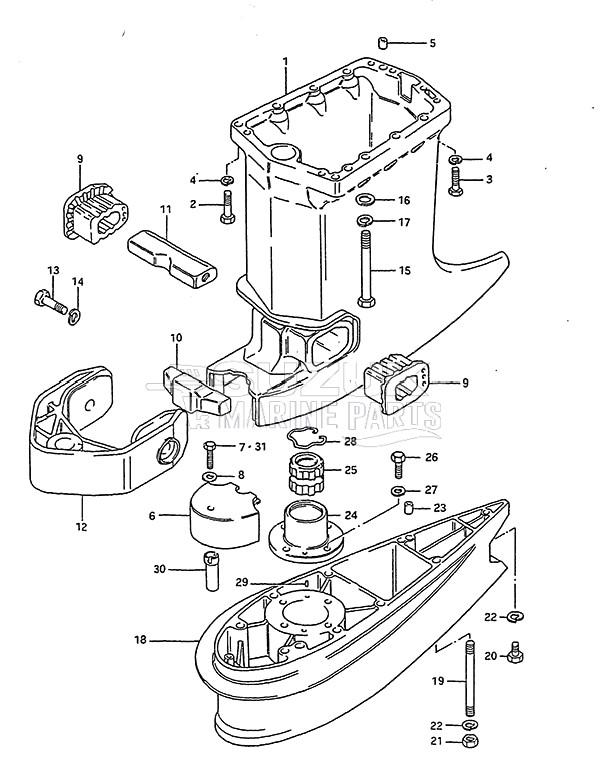 Drive Shaft Housing