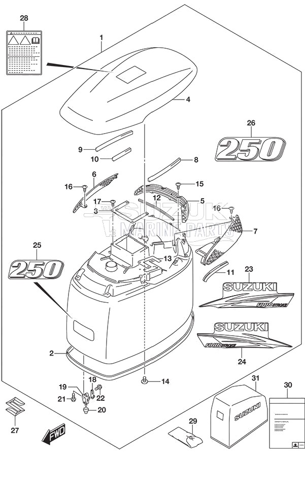 Engine Cover (Black)