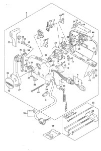 DF 9.9B drawing Remote Control