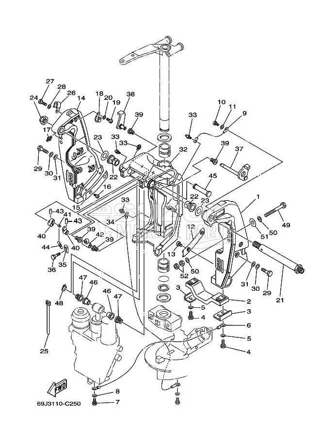 FRONT-FAIRING-BRACKET