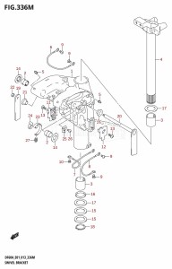 DF50A From 05003F-310001 (E01)  2013 drawing SWIVEL BRACKET (DF60ATH:E40)