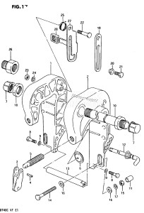 DT40 From 04003-503697 ()  1985 drawing CLAMP BRACKET