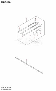 DF20A From 02002F-340001 (E01 E40)  2023 drawing OPT:REMOCON CABLE (DF9.9B,DF9.9BR,DF9.9BT,DF15A,DF15AR,DF15AT)