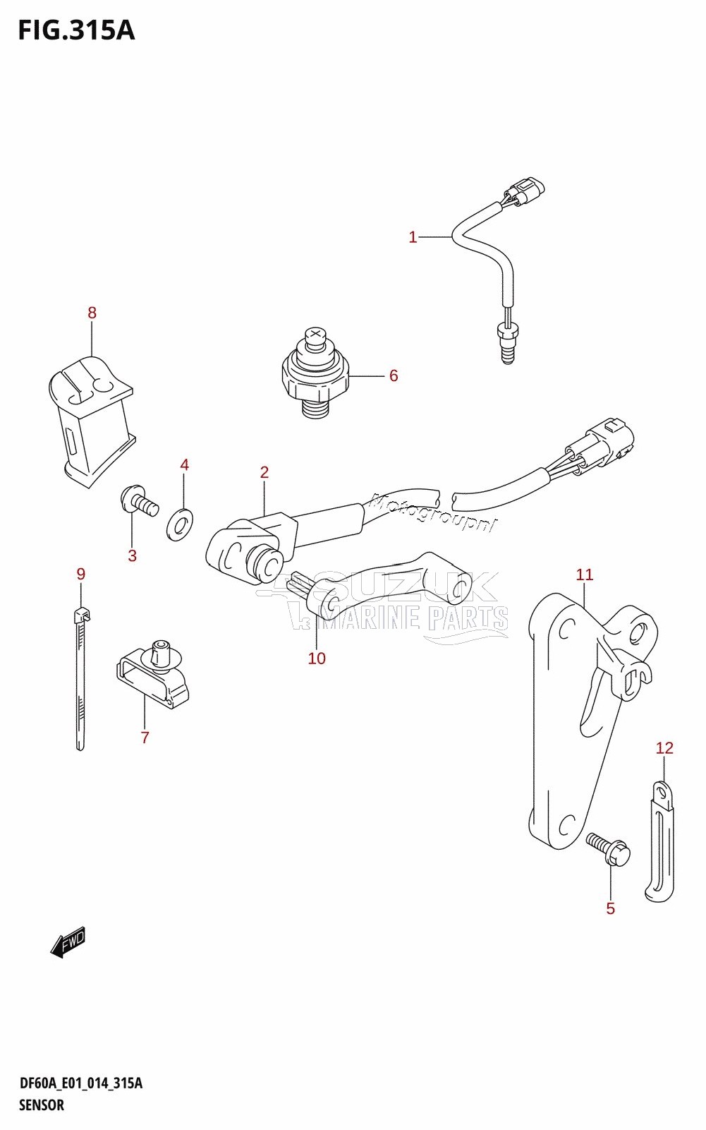 SENSOR (DF40A:E01)