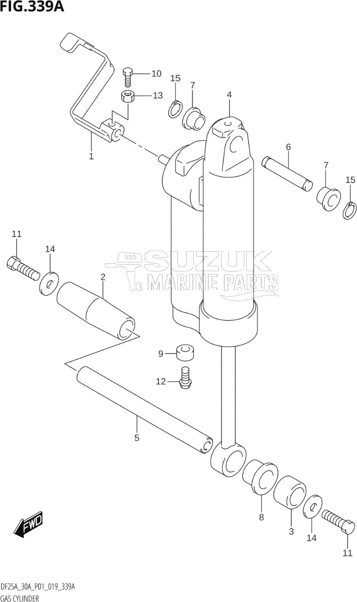 GAS CYLINDER (DF30AQ)