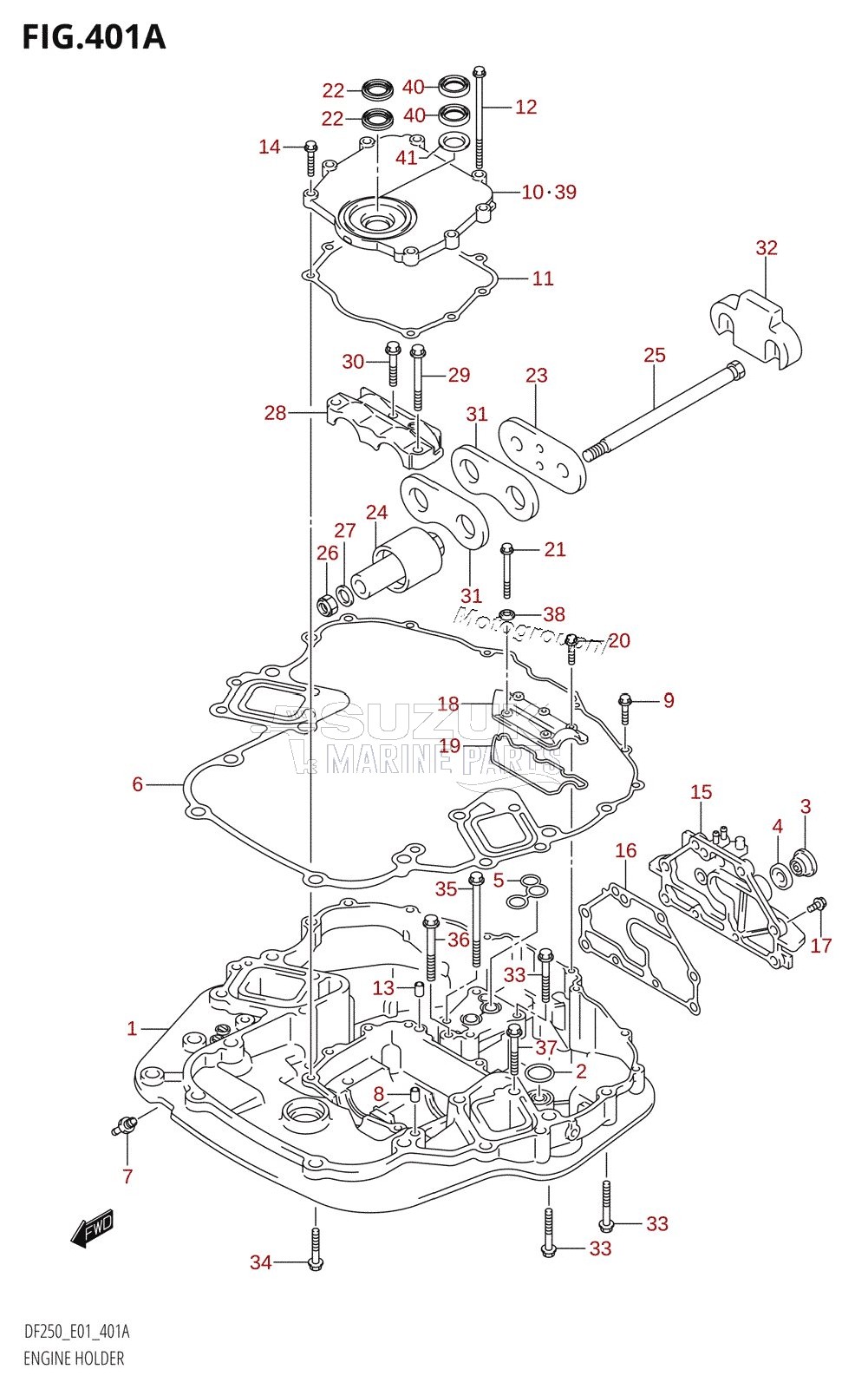 ENGINE HOLDER