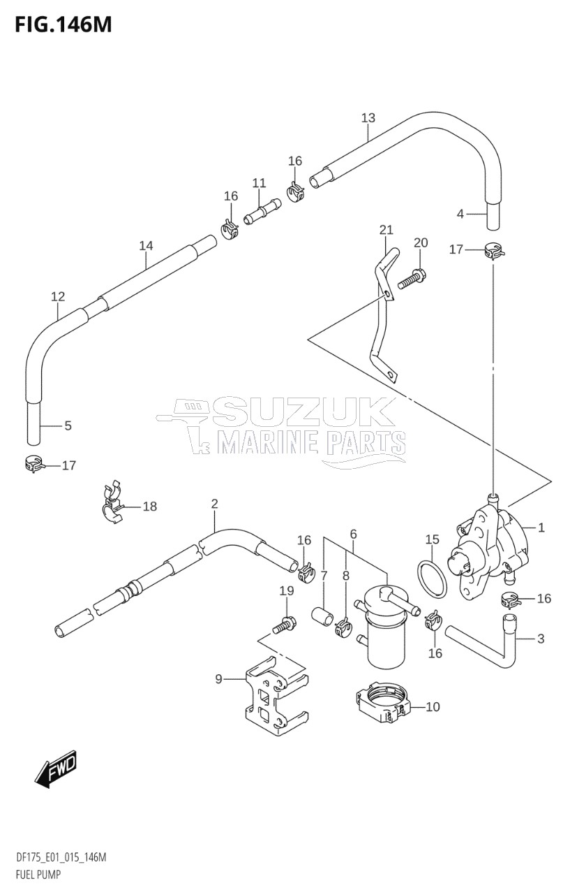 FUEL PUMP (DF175TG:E40)