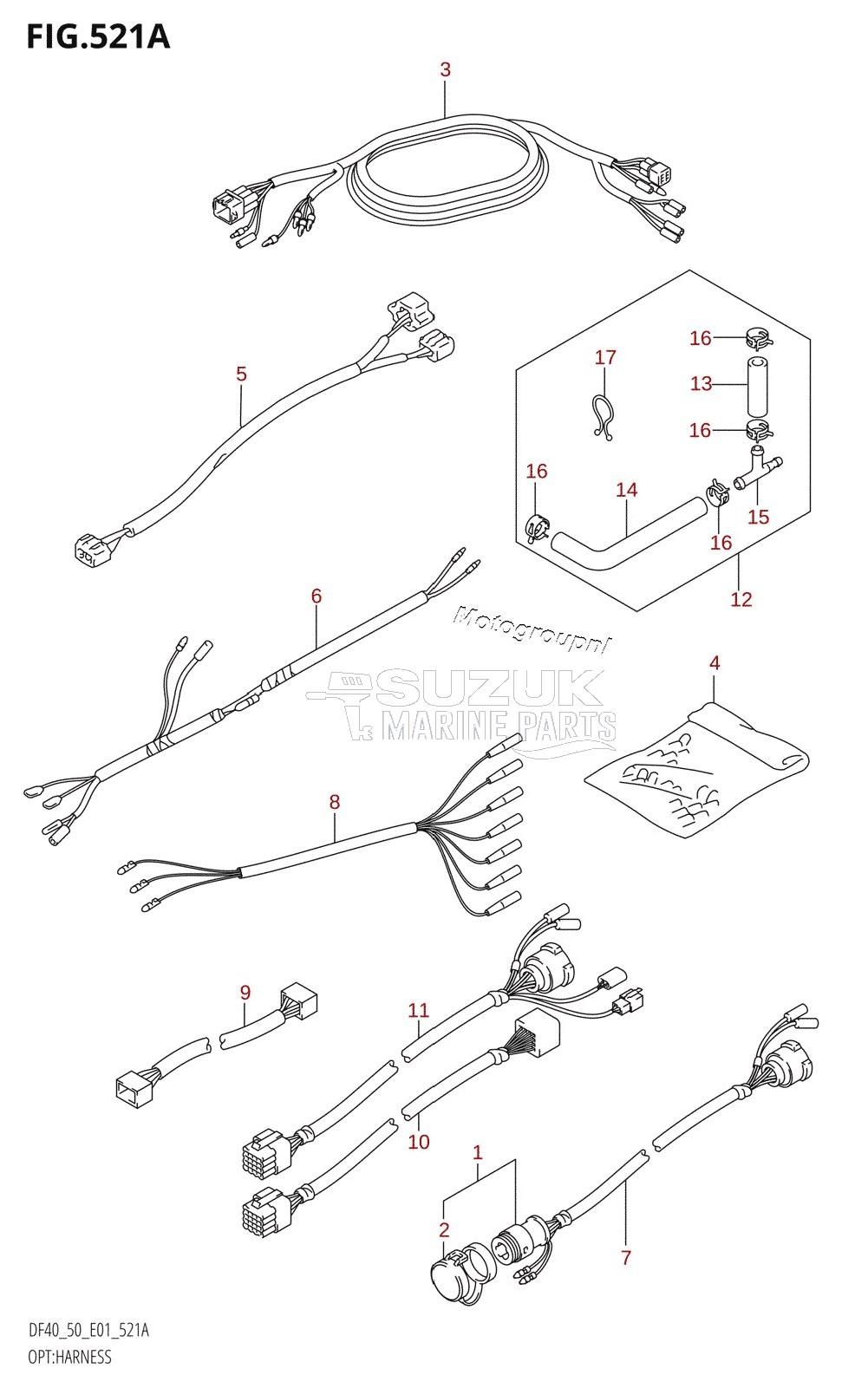 OPT:HARNESS (X,Y,K1,K2,K3,K4,K5,K6,K7)