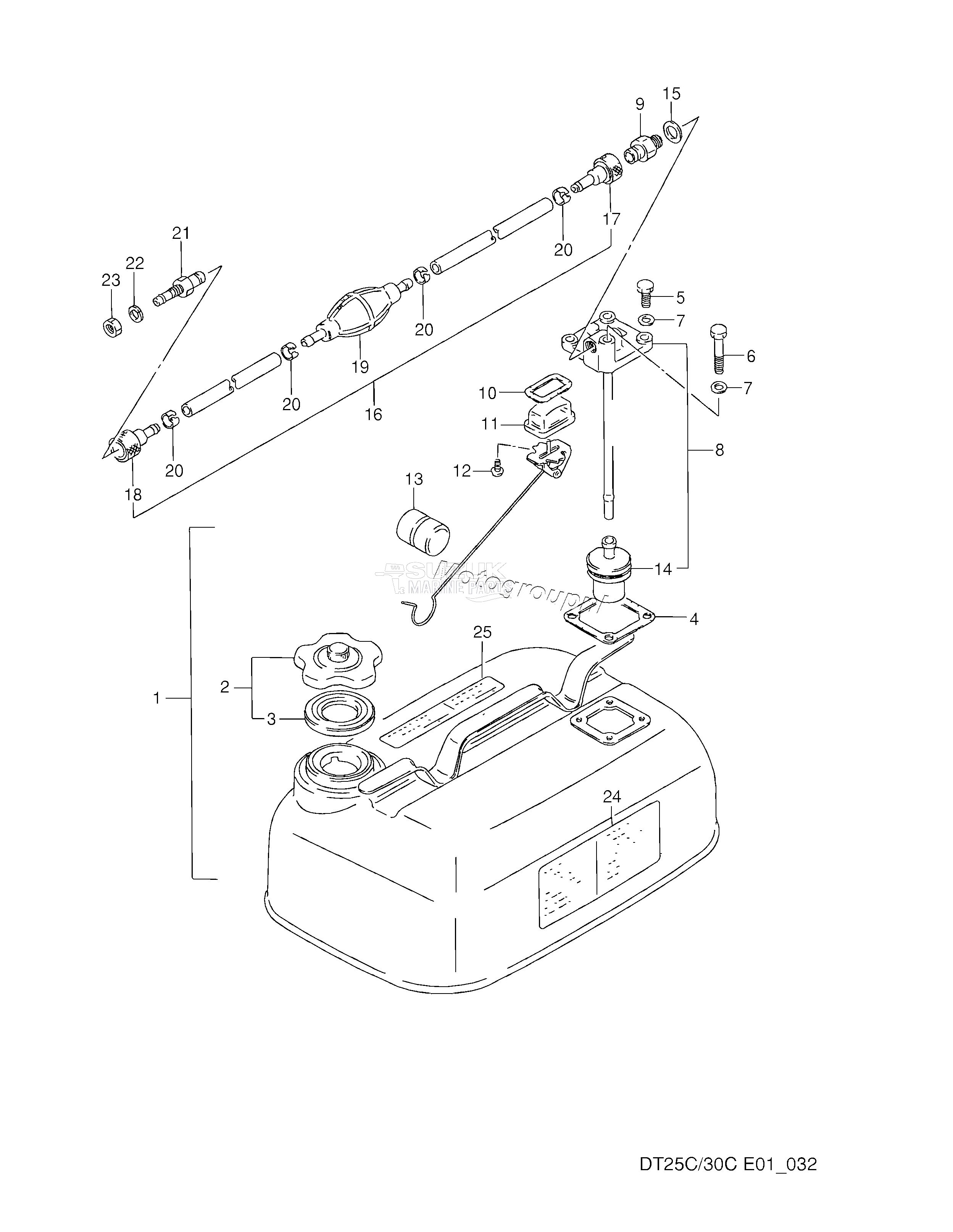 FUEL TANK (E28)