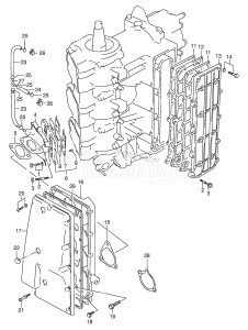 DT65 From 06502-131001 ()  1991 drawing INLET CASE