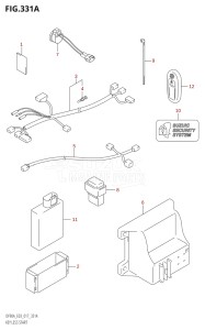 09003F-710001 (2017) 90hp E03-USA (DF90AT) DF90A drawing KEY LESS START