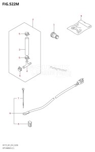 DF175TG From 17502F-410001 (E01 E40)  2014 drawing OPT:HARNESS (1) (DF175TG:E40)