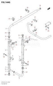 DF200 From 20002F-310001 (E01 E40)  2013 drawing FUEL INJECTOR (DF225Z:E01)