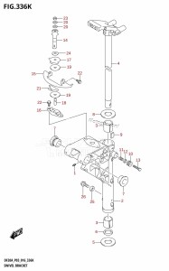 DF9.9B From 00995F-610001 (P03)  2016 drawing SWIVEL BRACKET (DF20ATH:P03)