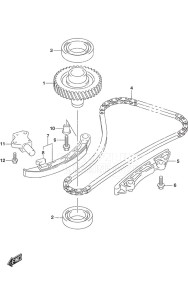 DF 70A drawing Timing Chain