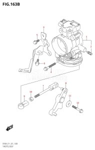 04004F-340001 (2023) 40hp E34-Italy (DF40AST) DF40A drawing THROTTLE BODY (SEE NOTE)