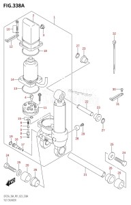 DF25A From 02504F-240001 (P01)  2022 drawing TILT CYLINDER (DF25AT,DF25ATH,DF30AT,DF30ATH)