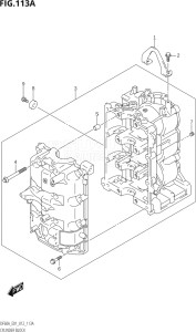 05003F-210001 (2012) 50hp E01-Gen. Export 1 (DF50AT  DF50ATH) DF50A drawing CYLINDER BLOCK