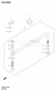 DF50A From 05003F-110001 (E01)  2011 drawing DRAG LINK