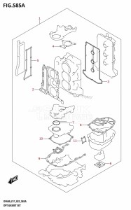 DF60A From 06002F-040001 (E01 E40 E03)  2020 drawing OPT:GASKET SET (DF40A,DF40AQH,DF40ATH,DF40AST,DF50A,DF50ATH,DF60A,DF60AQH,DF60ATH)