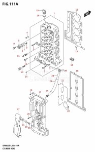 DF80A From 08002F-910001 (E01 E40)  2019 drawing CYLINDER HEAD (DF70A,DF70ATH,DF80A,DF90A,DF90ATH)