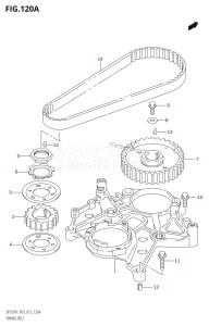 DF9.9 From 00993F-310001 (P03)  2013 drawing TIMING BELT