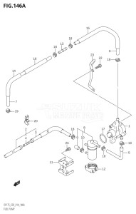 17502F-410001 (2014) 175hp E03-USA (DF175TG) DF175TG drawing FUEL PUMP