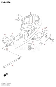 DF140BZG From 14004Z-240001 (E11 E40)  2022 drawing DRIVE SHAFT HOUSING