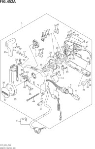 02503F-110001 (2011) 25hp E03-USA (DF25  DF25R) DF25 drawing REMOTE CONTROL BOX